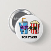 Pop Stars Der sonnige Snack Pub Button (Vorne & Hinten)