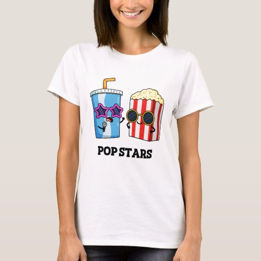 Pop Stars Der sonnige Snack Pub T-Shirt (Vorderseite)