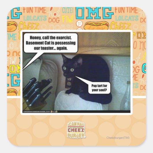 Pop starten für Ihr Soul? Quadratischer Aufkleber (Vorderseite)