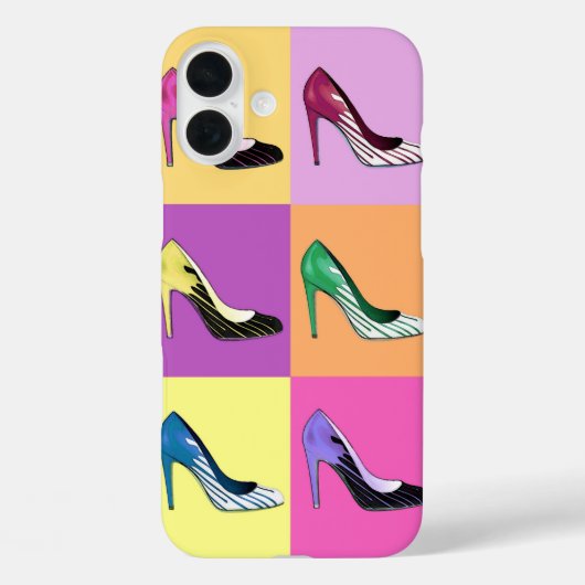 Pop Stiletto Pumps / Schuhe / High Heels Case-Mate iPhone Hülle (Rückseite)