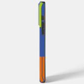 Pop-Streifen modern gestreift Case-Mate iPhone Hülle (Rückseite / Links)