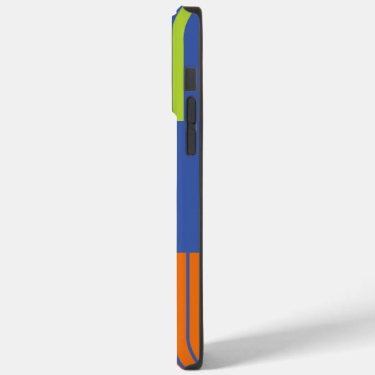 Pop-Streifen modern gestreift Case-Mate iPhone Hülle (Rückseite / Links)