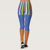 Pop-Streifen modern gestreift Leggings (Rückseite)