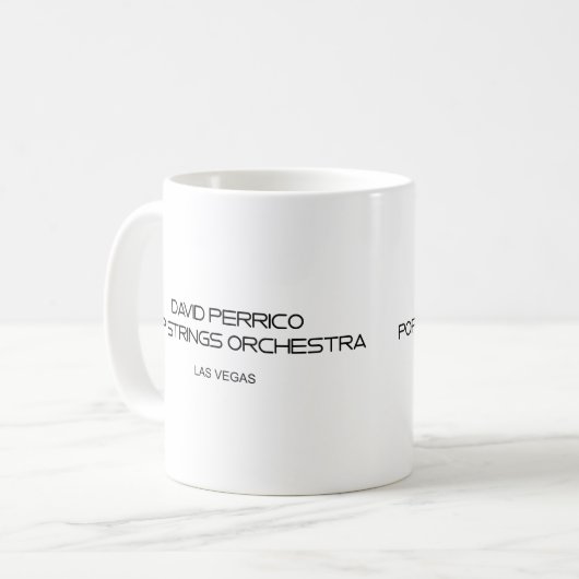 Pop Strings Orchestra - Kaffee Tasse (Vorderseite Links)