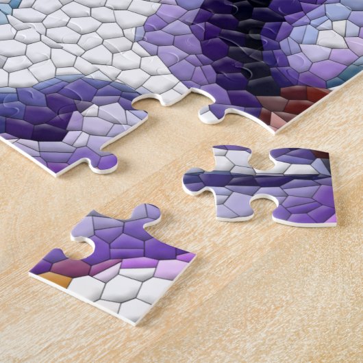 Pop Surealismus Mosaik Muster Abstrakt zeitgenössi Puzzle (Seite)