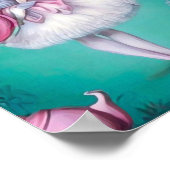 Pop Surrealismus Anstrich Alice & Tea Pot Poster (Ecke)