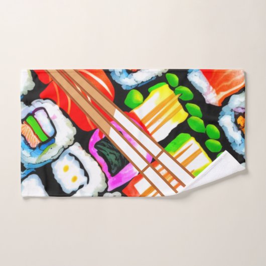 Pop Sushi Badhandtuch Set (Handtuch)