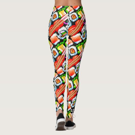 Pop Sushi Leggings (Rückseite)