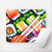Pop Sushi Mousepad (Mit Mouse)