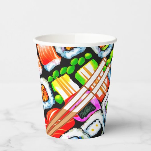 Pop Sushi Pappbecher (Links)