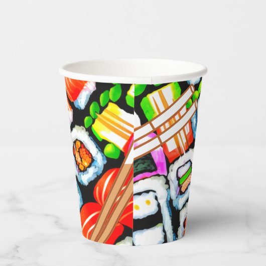 Pop Sushi Pappbecher (Rechts)