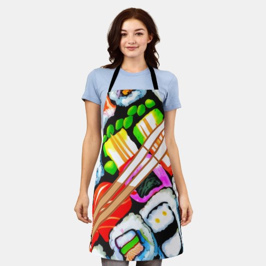 Pop Sushi Schürze (Getragen)