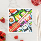 Pop Sushi Serviette (Beispiel)