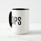 Pop Tasse (Vorderseite Links)