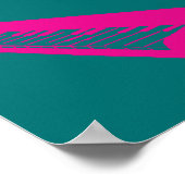 Pop-Tastatur Poster (Ecke)