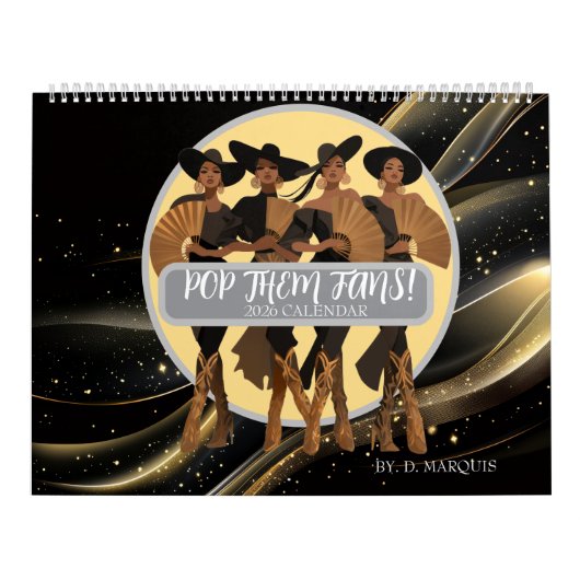 POP THEM FANS 2026 Calendar Kalender (Titelbild)