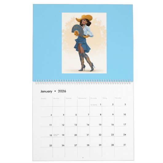 POP THEM FANS 2026 Calendar Kalender (Jan 2026)