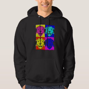 Pop-Tier Hund Hundebesitzer Haustierbesitzer Pug Hoodie