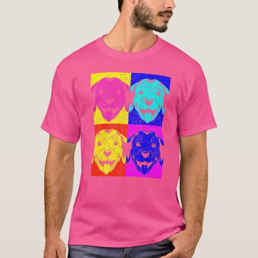 Pop Tierhund Eigentümer Haustier Eigentümer Puggle T-Shirt (Vorderseite)