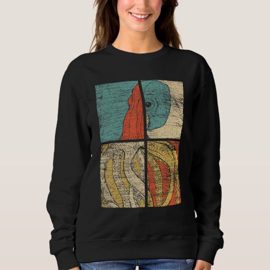 Pop Tintenfisch Octopus Sweatshirt (Vorderseite)