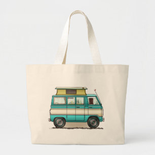 Pop Top Van Camper Jumbo Stoffbeutel