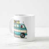 Pop Top Van Camper Kaffeetasse (Vorderseite Links)