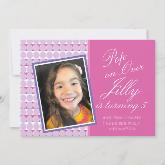 Pop Toys Sensory Geburtstagsparty (Vorderseite)