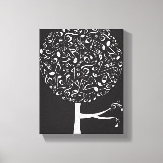 Pop Tree Kinderzimmer Kunst, Dichtung und Musik Leinwanddruck