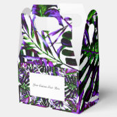 Pop Tropical Palm Blätter Hochzeiten Geschenkschachtel (Geöffnet)