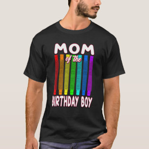 Pop Tube Geburtstag Mama des Geburtstags T-Shirt