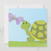 Pop Turtle Einladung (Rückseite)