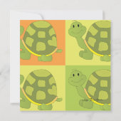 Pop Turtle Einladung (Rückseite)