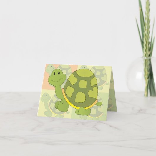 Pop Turtle! Karte (Vorderseite)