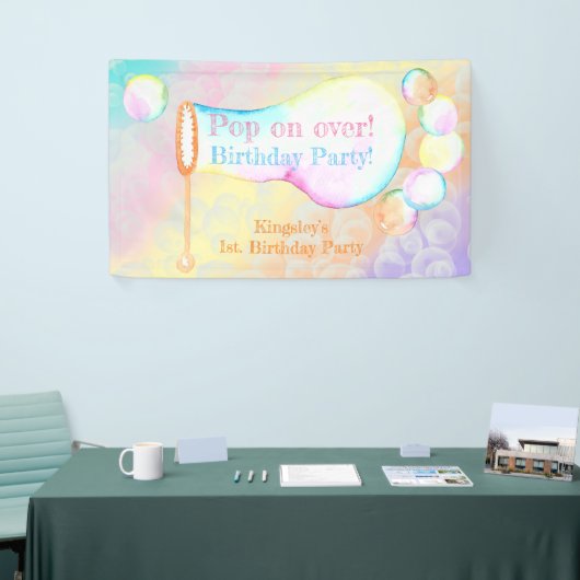 Pop über Kindergeburtstag Party Banner (Messeveranstaltung)