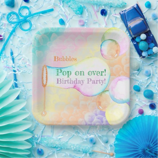 Pop über Kindergeburtstag Party Pappteller (Party)