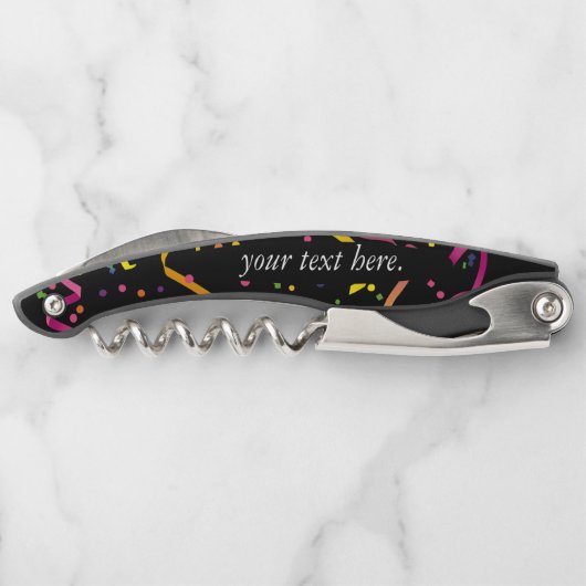 Pop und Feiern Kellnermesser (Rückseite)