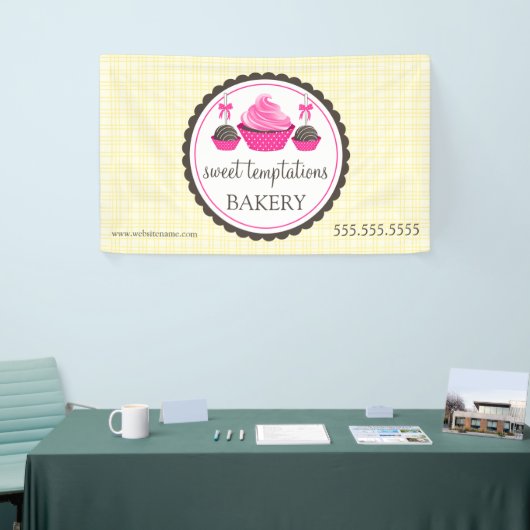 Pop und Kuchen Banner (Messeveranstaltung)