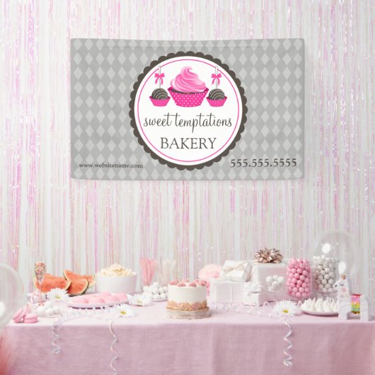 Pop und Kuchen Banner (Party)