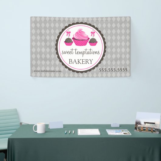 Pop und Kuchen Banner (Messeveranstaltung)