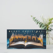 Pop-up Book City um Mitternacht 2 Frohe Weihnachts (Stehend Vorderseite)