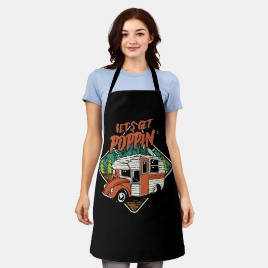 POP Up Camper Camping Tent Trailer RV Poppin Mobil Schürze (Getragen)