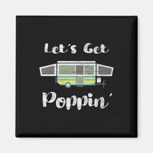 Pop Up Camper Camping Zelt Anhänger Rv Poppin Mobi Magnet