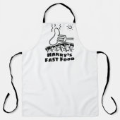 Pop-up Fast Food Restaurant oder Takeaway Schürze (Vorderseite)