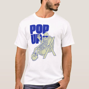 Pop-Up-Hotdog-Cartoon-Retro-Art T-Shirt