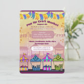 Pop-Up-Markt-Event-Flyer (ohne KI) (Stehend Vorderseite)