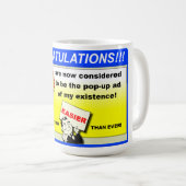 Pop-Up meines Lebens lustige Umarmung Kaffeetasse (VorderseiteRechts)
