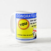 Pop-Up meines Lebens lustige Umarmung Kaffeetasse (Vorderseite Links)