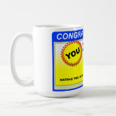 Pop-Up meines Lebens lustige Umarmung Kaffeetasse (Links)