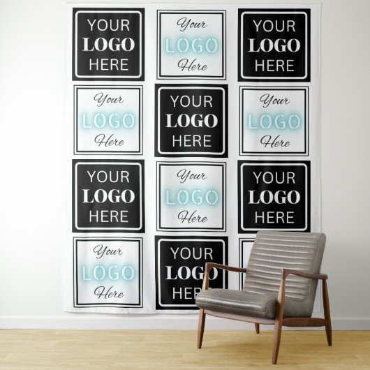 Pop-Up-Shop-Display-Hintergrund Wandteppich (Beispiel)