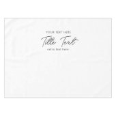 Pop-Up-Shop Moderne Marktstall-Anzeige Hintergrund Tischdecke (Vorderseite (Horizontal))